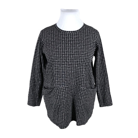 Unisex Nanso - Trikotaažist tuunika, suurus 44 - Must (2)