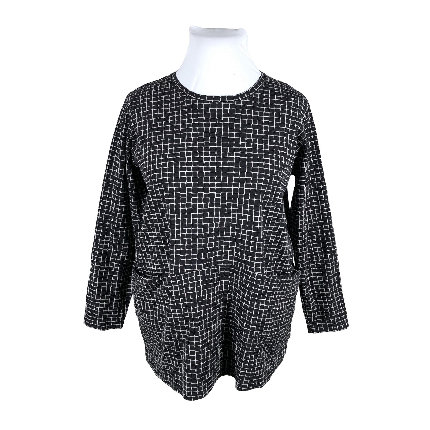 Unisex Nanso - Trikotaažist tuunika, suurus 44 - Must (1)