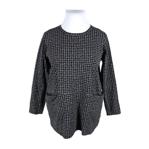 Unisex Nanso - Trikotaažist tuunika, suurus 44 - Must (1)