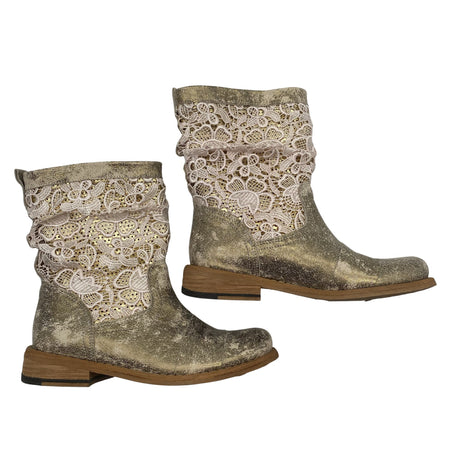 Unisex Felmini - Poolsaapad, suurus 37 - Kuld ()