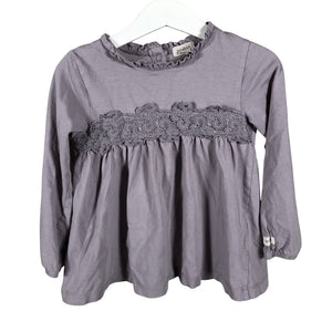 Unisex Newbie - Trikotaažist pluus, suurus 98 - 104 - Lilla (1)
