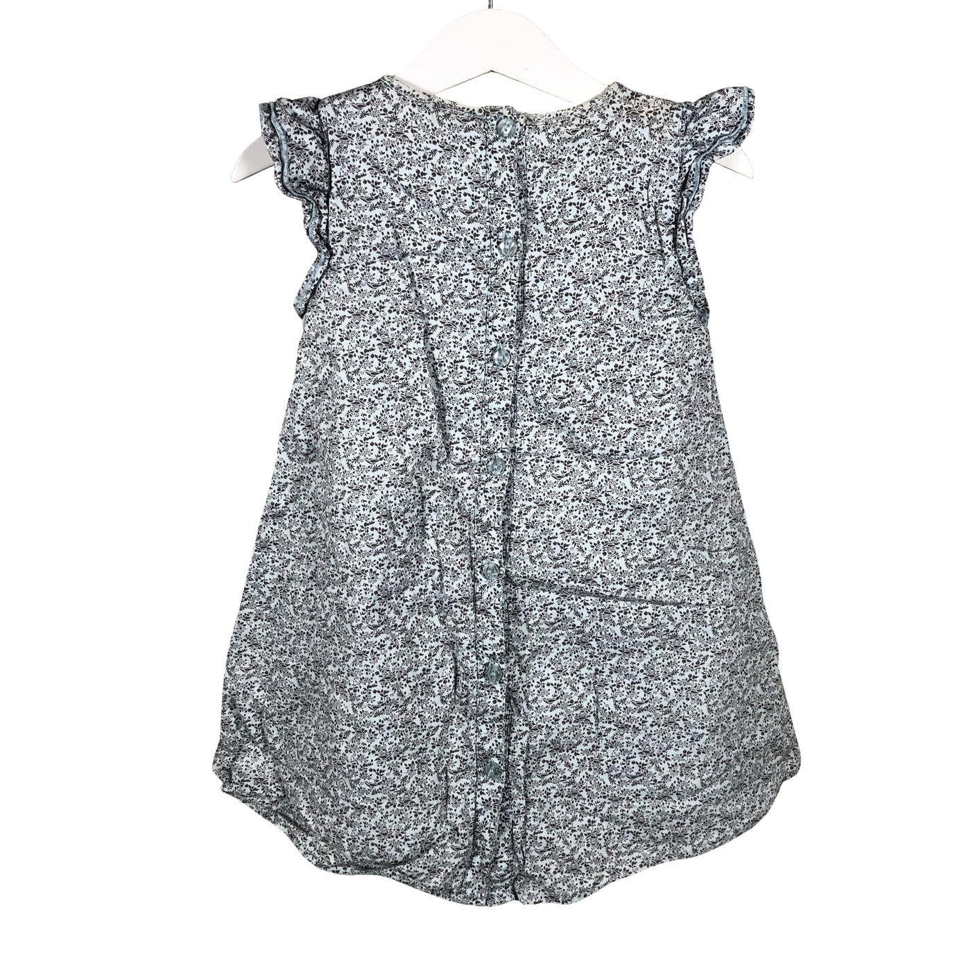 Unisex POMPdeLUX - Mitteveniv kleit, suurus 92 - 98 - Helesinine (2)