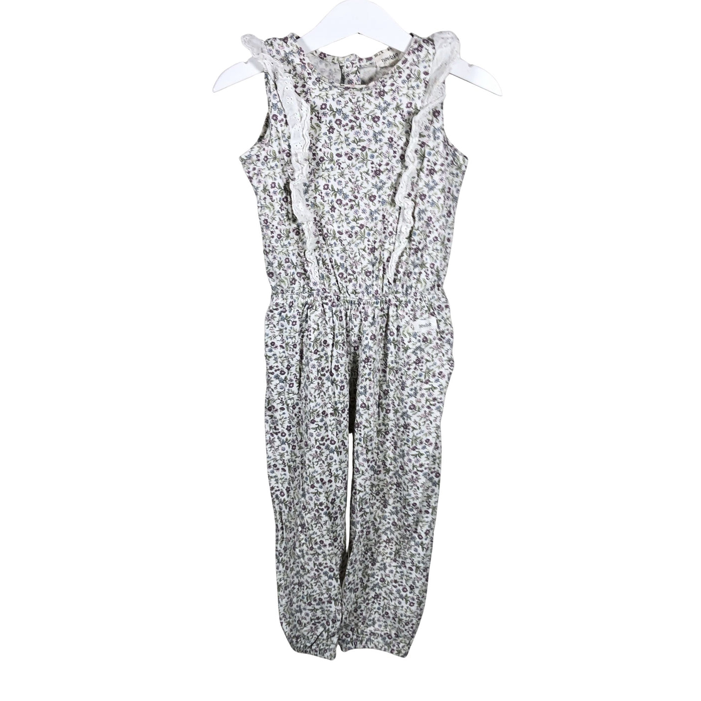 Unisex Newbie - Pükskostüüm, suurus 92 - 98 - Lilla (1)