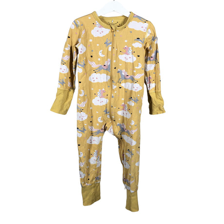 Unisex Polarn O. Pyret - Ööpesu, suurus 98 - 104 - Kollane ()