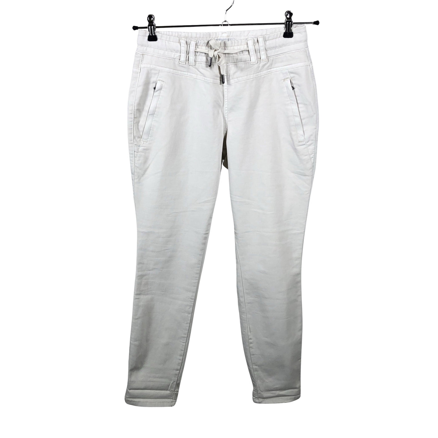 Unisex Red Button - Mittevenivad püksid, suurus 36 - Beige (2)