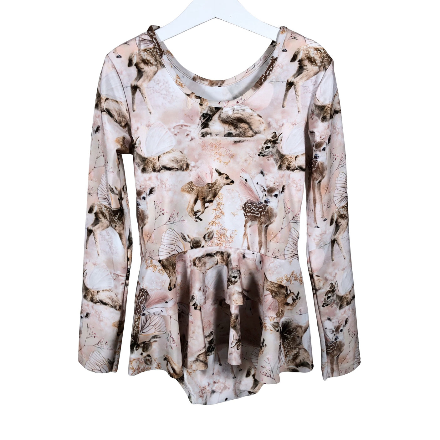 Unisex Gugguu - Ujumistrikoo, suurus 134 - 140 - Heleroosa (2)