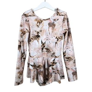 Unisex Gugguu - Ujumistrikoo, suurus 134 - 140 - Heleroosa (1)