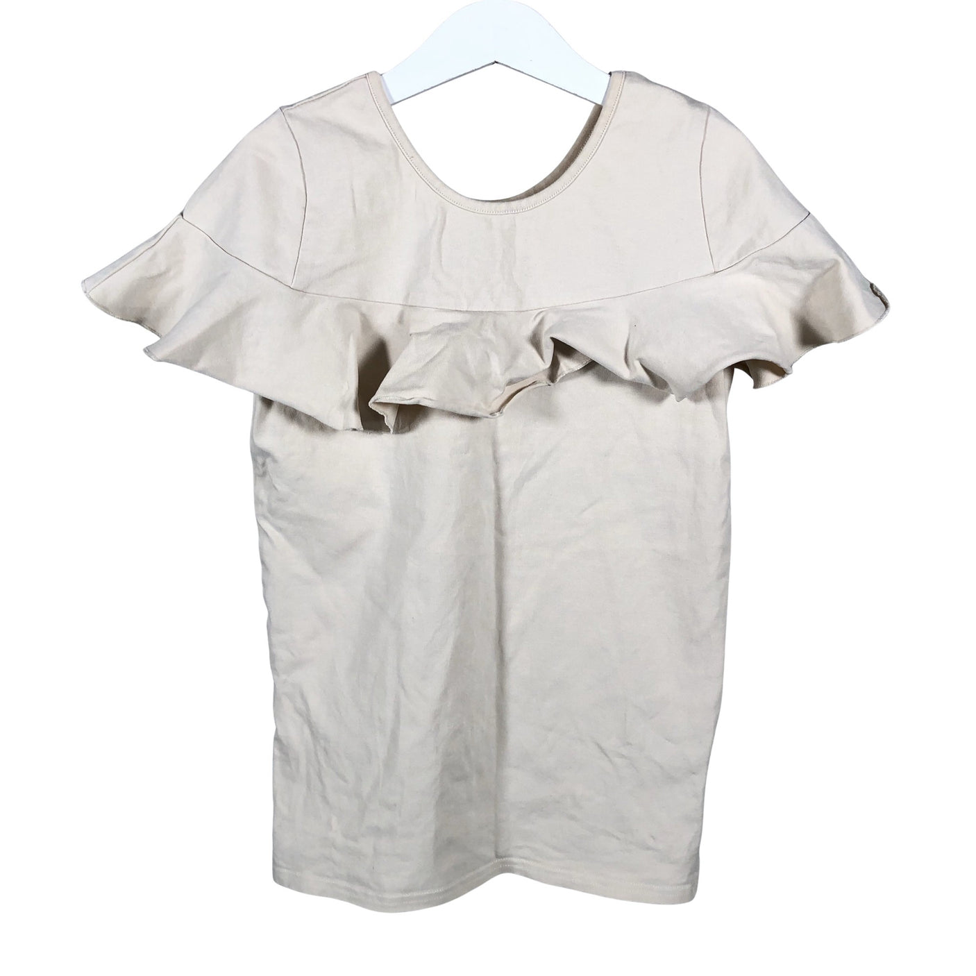 Unisex Gugguu - Trikotaažist topp, suurus 140 - 146 - Beige (1)