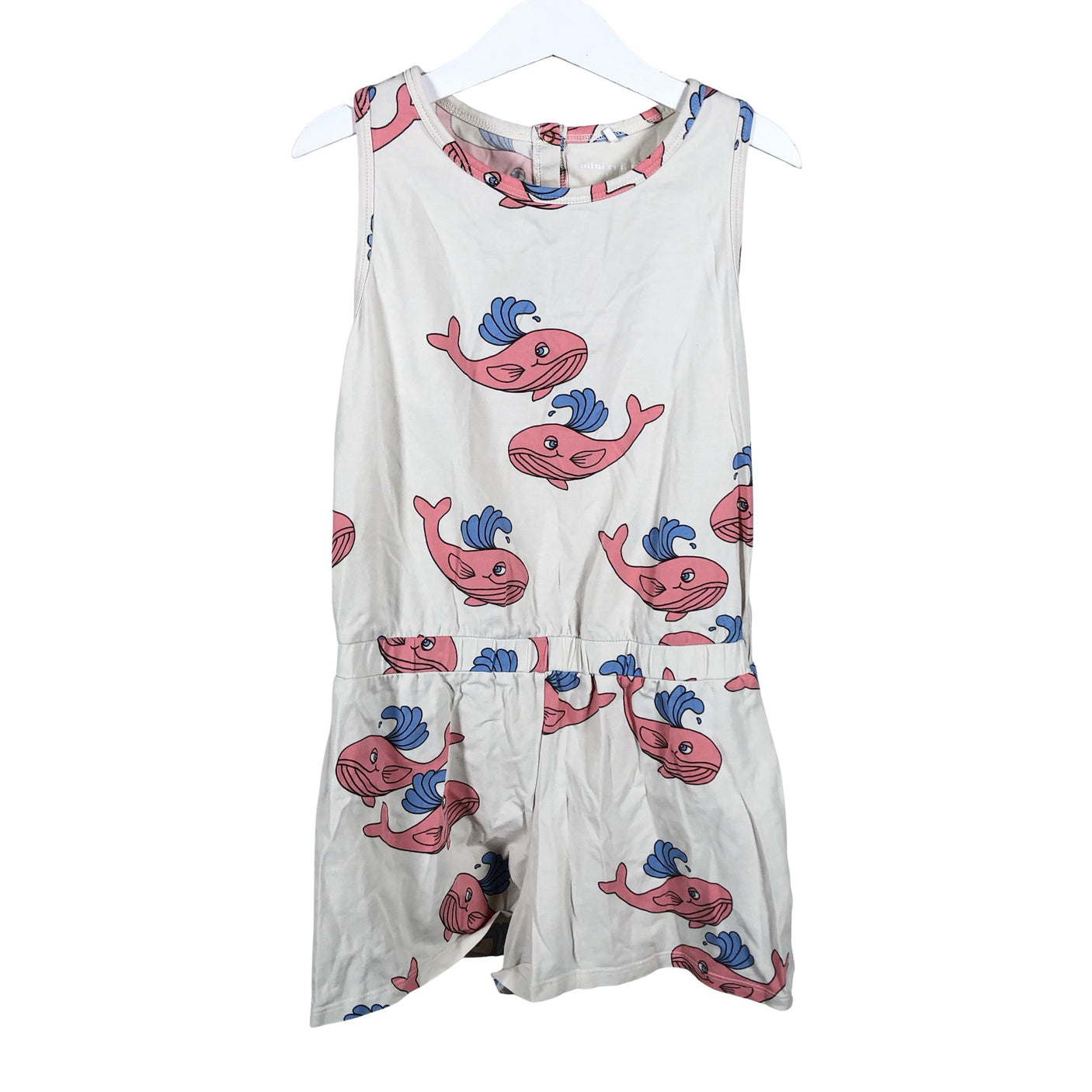 Unisex Mini Rodini - Pükskostüüm, suurus 140 - 146 - Looduslik valge (1)
