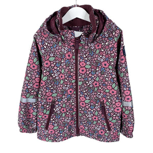 Unisex Polarn O. Pyret - Kevad-/sügisjope, suurus 116 - 122 - Veinipunane (1)
