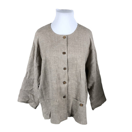 Unisex Q-Sport - Jakk, suurus 44 - Beige ()
