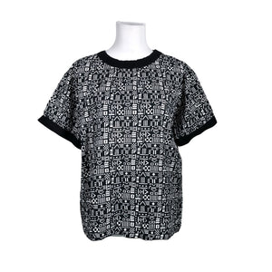 Unisex Marimekko - Lühikeste käistega pluus, suurus 38 - Must (1)