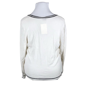 Unisex Ril's - Kardigan, suurus 42 - Looduslik valge (2)