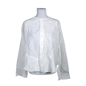 Unisex Massimo Dutti - Pluus, suurus 38 - Looduslik valge (1)