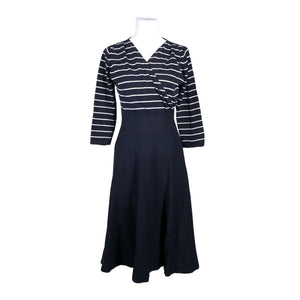 Unisex Jumperfabriken - Kootud kleit, suurus 38 - Sinine (1)