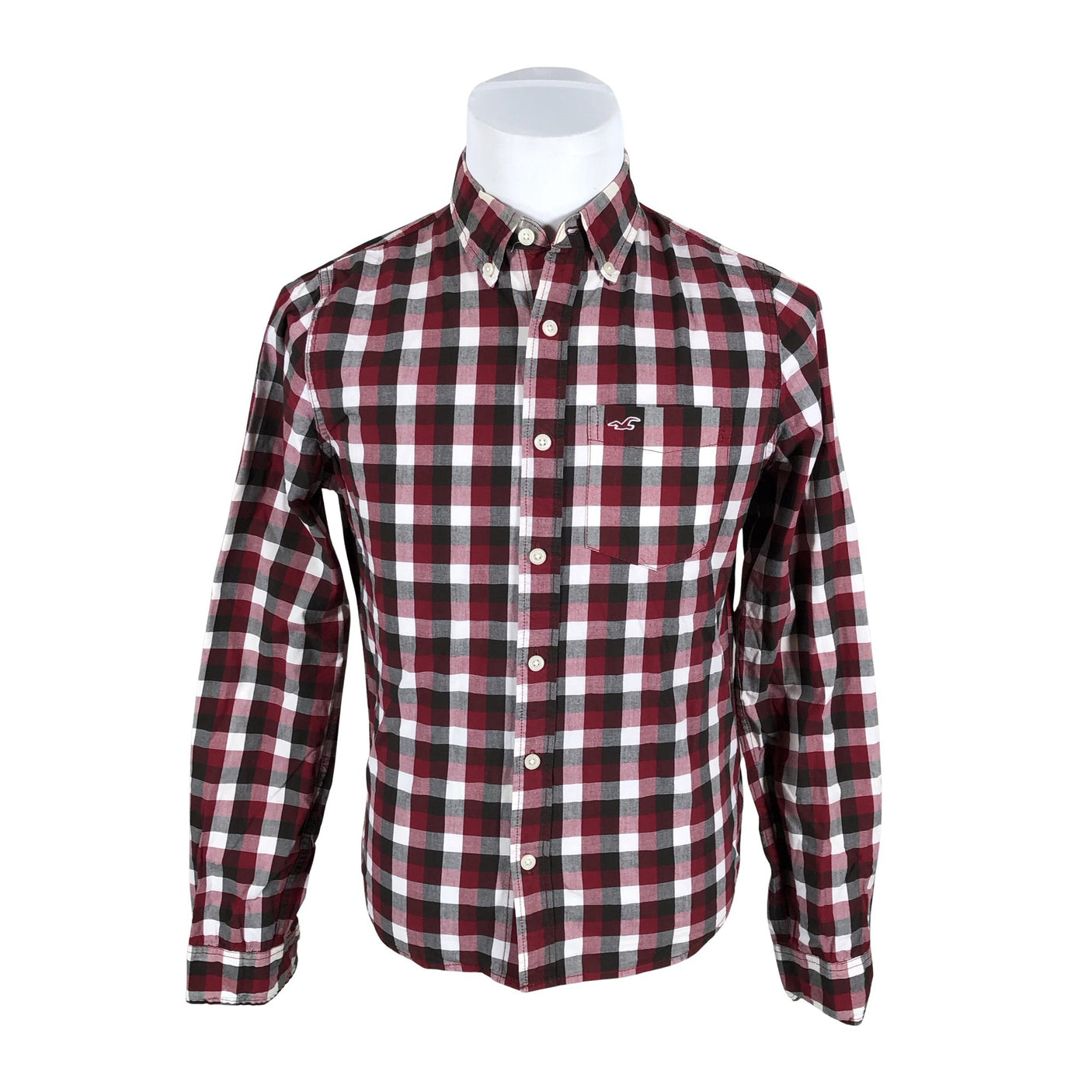 Unisex Hollister - Triiksärk, suurus S - Punane (1)