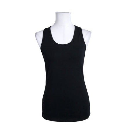 Unisex Nanso - Trikotaažist topp, suurus 38 - Must ()