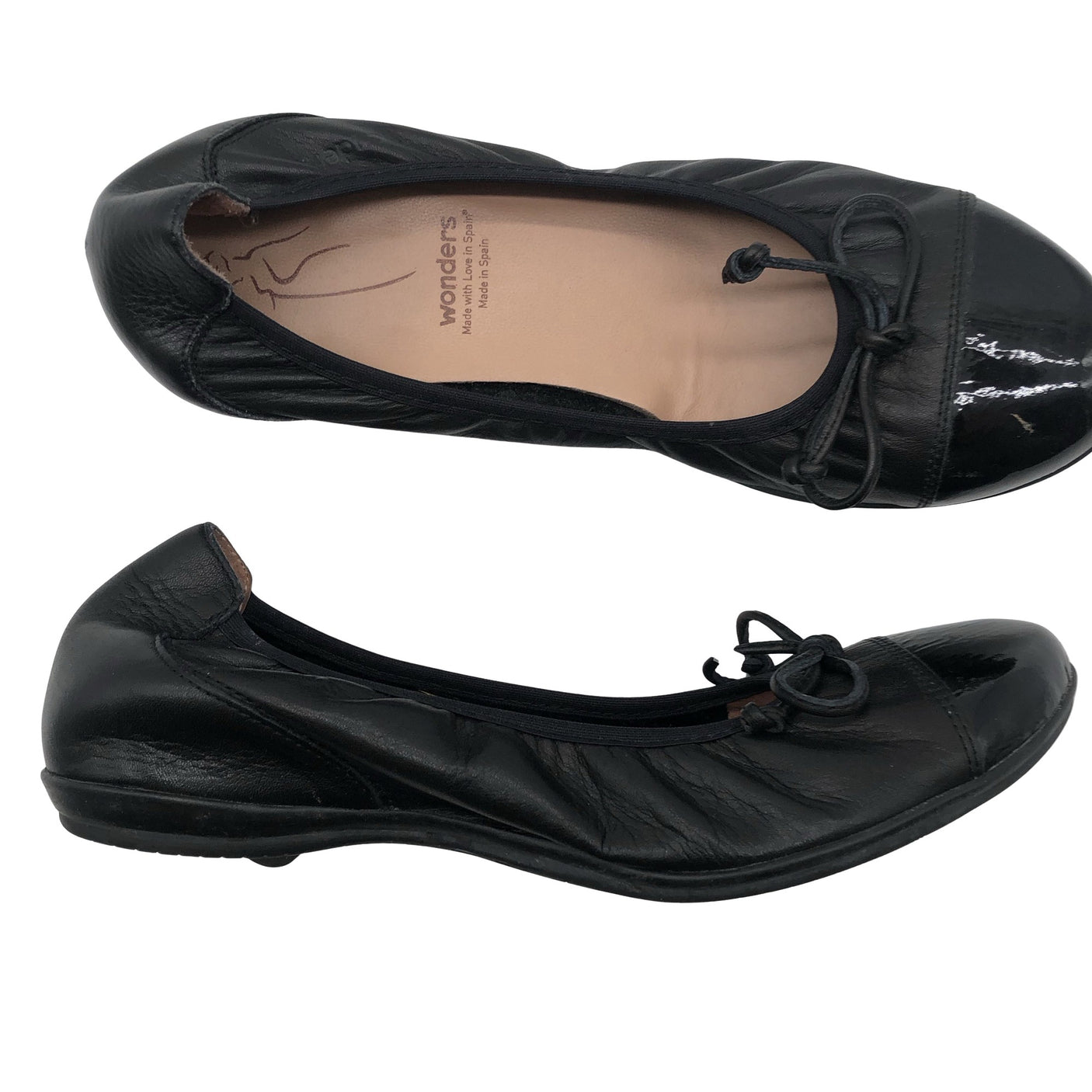 Unisex Wonders - Baleriinad, suurus 37 - Must (1)