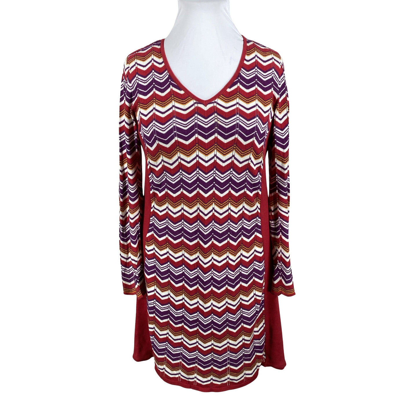 Unisex Anna Field - Kootud kleit, suurus 42 - Veinipunane (1)