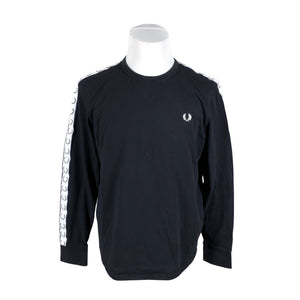 Unisex Fred Perry - Trikotaažist pluus, suurus XL - Must (1)