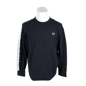 Unisex Fred Perry - Trikotaažist pluus, suurus XL - Must (2)