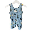 Unisex Martinex - Ujumistrikoo, suurus 86 - 92 - Helesinine ()
