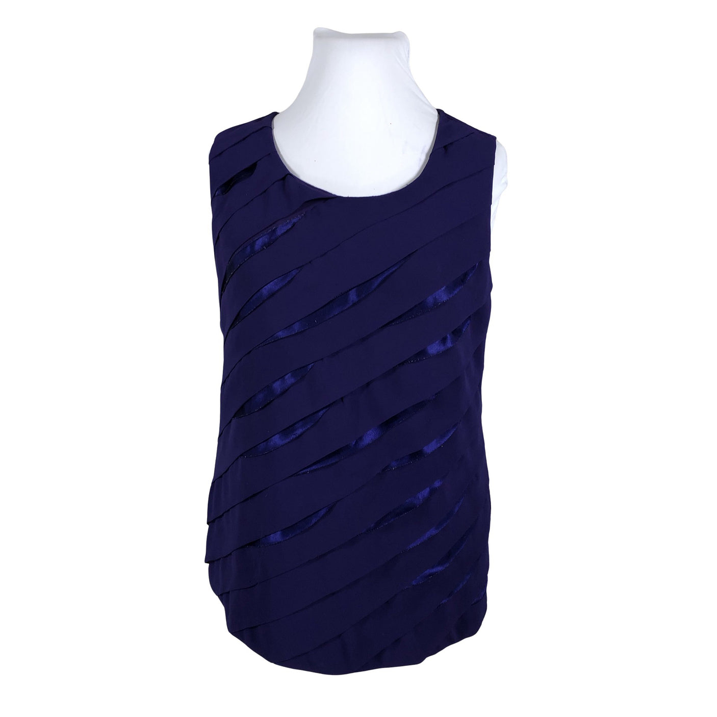 Unisex Ril's - Trikotaažist topp, suurus 42 - Lilla (1)