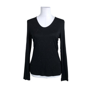Unisex Gerry Weber - Trikotaažist pluus, suurus 38 - Must (1)