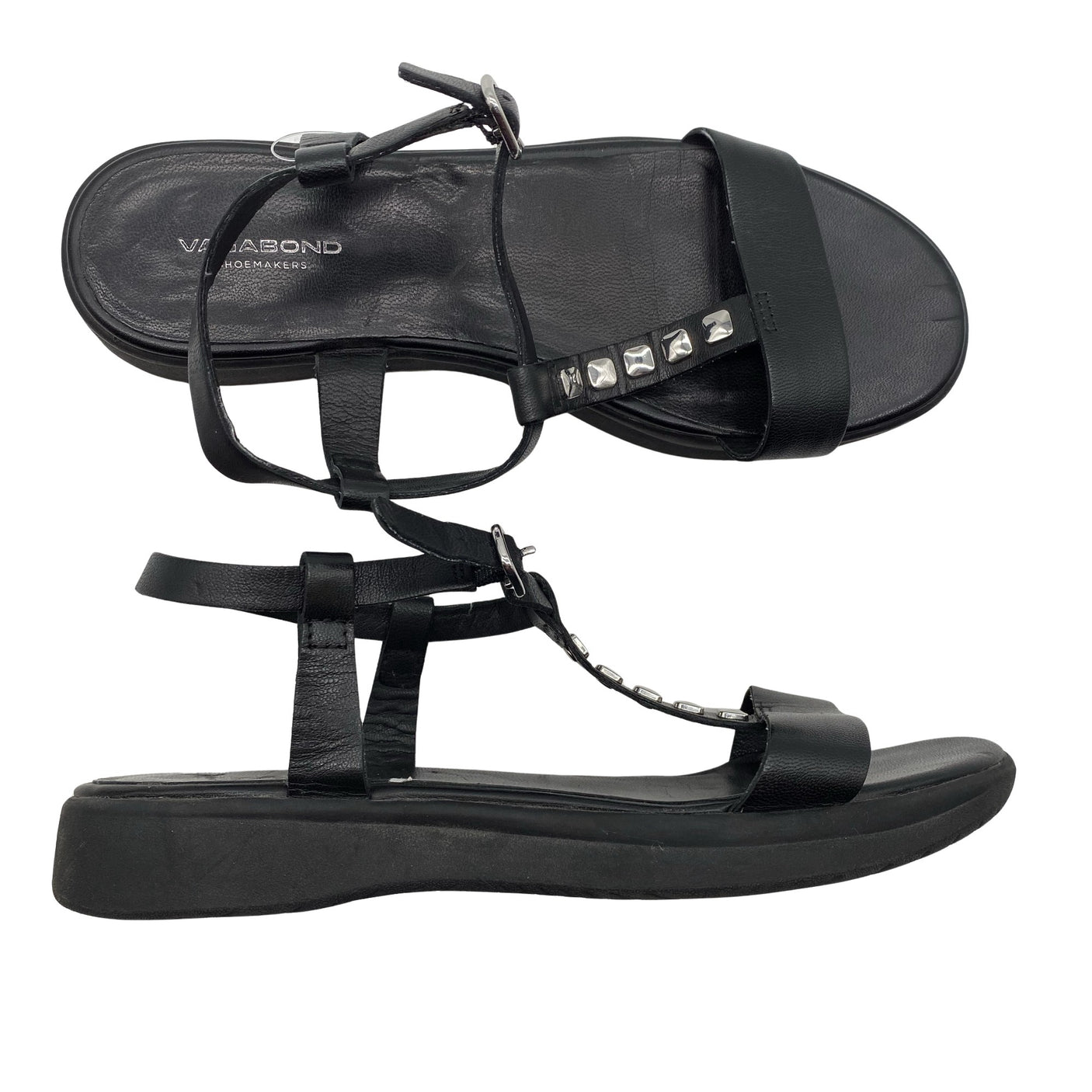 Unisex Vagabond - Rihmikud, suurus 39 - Must (1)