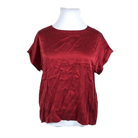 Unisex feelK - Lühikeste käistega pluus, suurus 42 - Punane ()