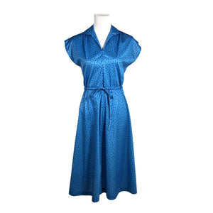 Unisex Handmade - Trikotaažist kleit, suurus 34 - Sinine (1)