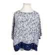 Unisex Marks&Spencer - Lühikeste käistega pluus, suurus 48 - Sinine ()