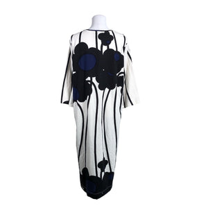 Unisex Marimekko - Trikotaažist kleit, suurus 38 - Valge (3)