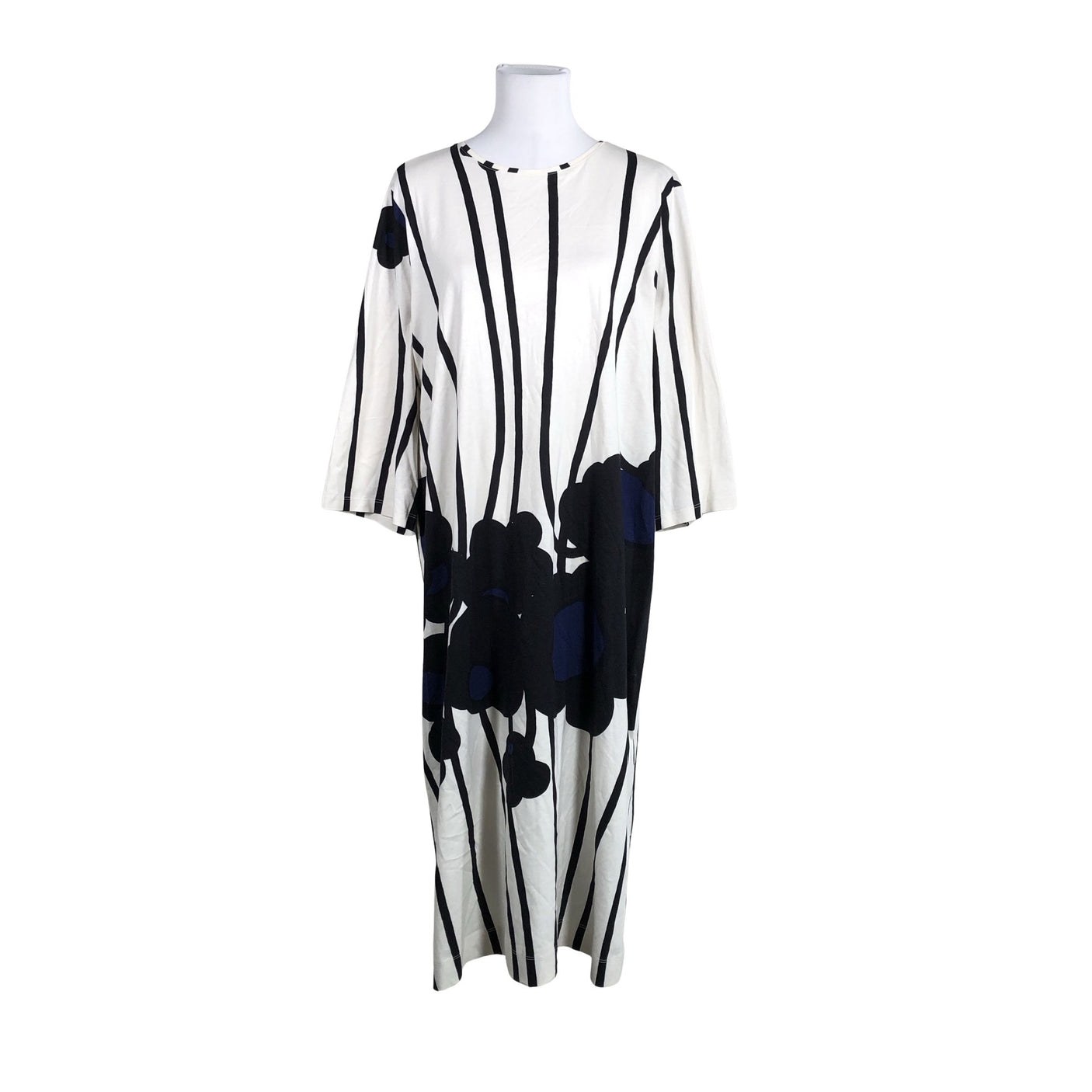 Unisex Marimekko - Trikotaažist kleit, suurus 38 - Valge (1)