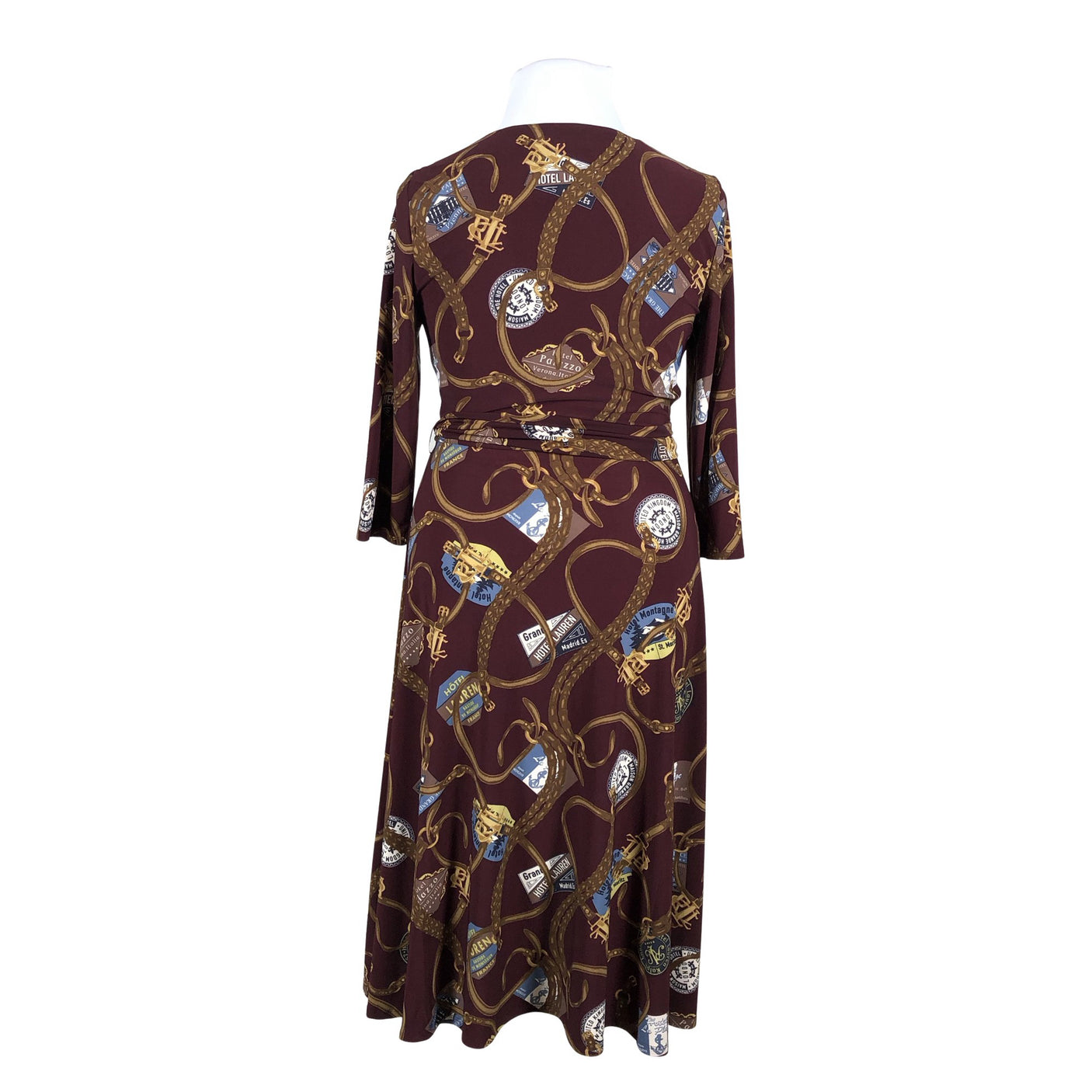 Unisex Lauren Ralph Lauren - Trikotaažist kleit, suurus 42 - Lilla (3)