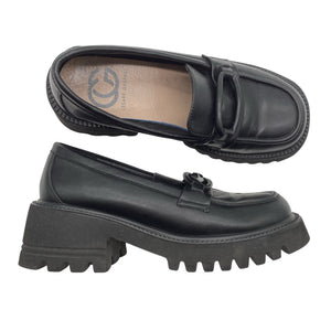 Unisex Cesare Gaspari - Mokassiinid, suurus 39 - Must (1)