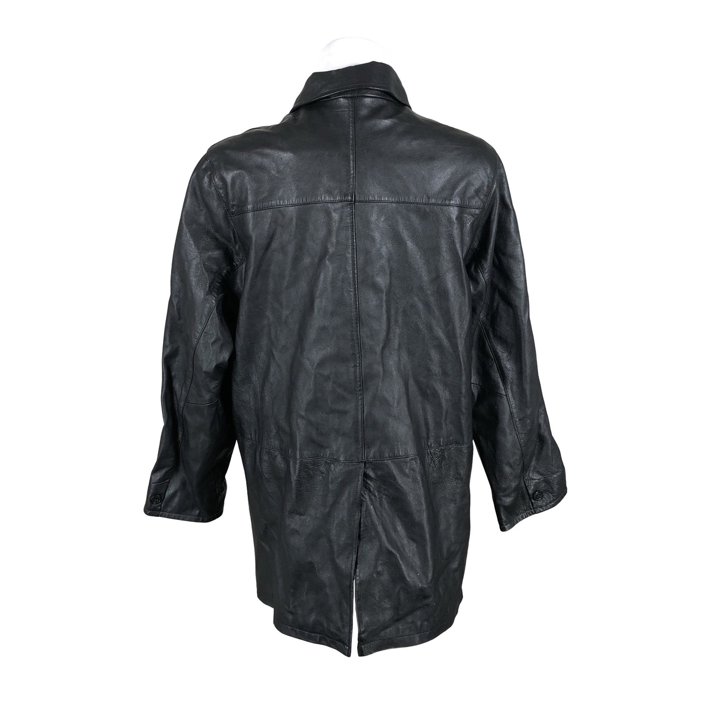 Unisex Big-L - Nahktagi, suurus XL - Must (4)