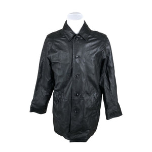 Unisex Big-L - Nahktagi, suurus XL - Must (2)