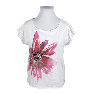 Unisex Esprit - Trikotaažist topp, suurus 42 - Valge (1)