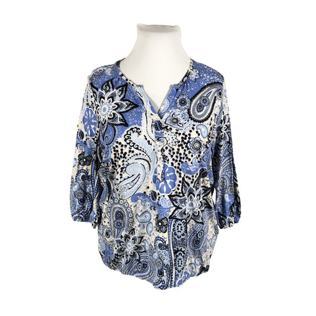 Unisex Soyaconcept - Trikotaažist pluus, suurus 44 - Sinine ()