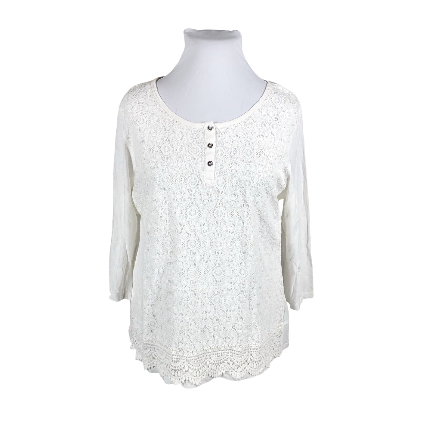 Unisex Luhta - Pluus, suurus 46 - Looduslik valge (2)