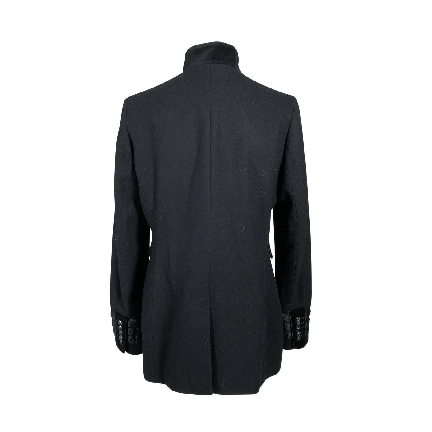 Unisex White Label - Villane mantel, suurus 40 - Must (3)