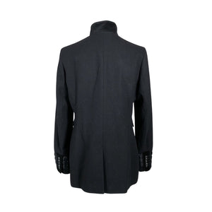 Unisex White Label - Villane mantel, suurus 40 - Must (3)
