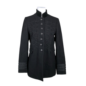 Unisex White Label - Villane mantel, suurus 40 - Must (1)