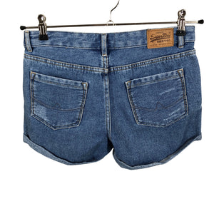 Unisex Superdry - Teksast lühikesed püksid, suurus W25 - Sinine (2)