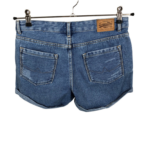 Unisex Superdry - Teksast lühikesed püksid, suurus W25 - Sinine (2)