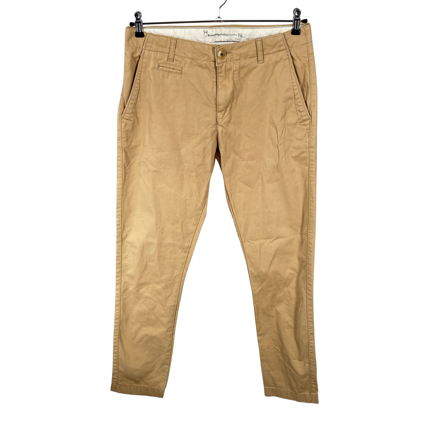 Unisex Knowledge Cotton Apparel - Chino-püksid, suurus W31 - Oranž (1)