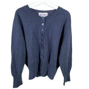 Unisex Brora - Kardigan, suurus 146 - 152 - Sinine (1)