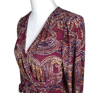 Unisex Lauren Ralph Lauren - Trikotaažist kleit, suurus 38 - Veinipunane (2)