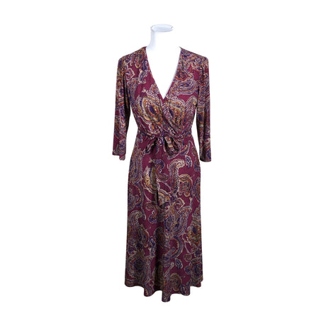 Unisex Lauren Ralph Lauren - Trikotaažist kleit, suurus 38 - Veinipunane ()